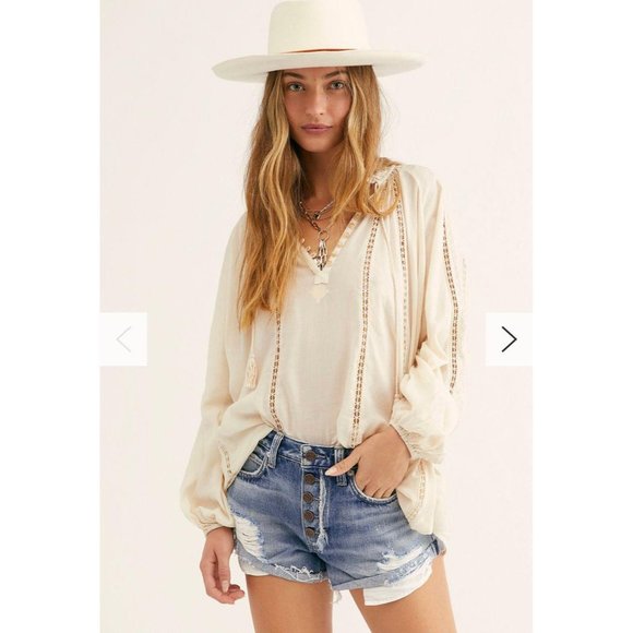 (Sold) Free People Romeo Rolled Cut Off Shorts - Picture 2 of 10